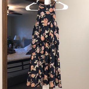 Floral print dress